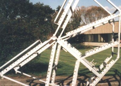 Cage de déroulage (au sol)