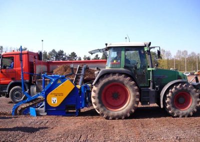 Trancheuse de sol sur tracteur GM140AF