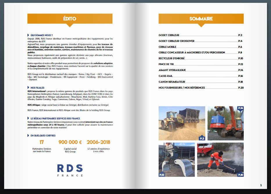 Catalogue recyclage - RDS France, spécialiste du matériel TP