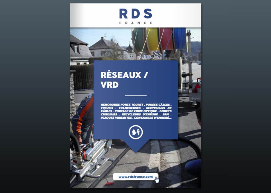 Catalogue reseaux vrd - RDS France, spécialiste du matériel TP