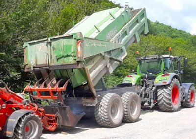 Benne calorifugée : charge utile 10.5t