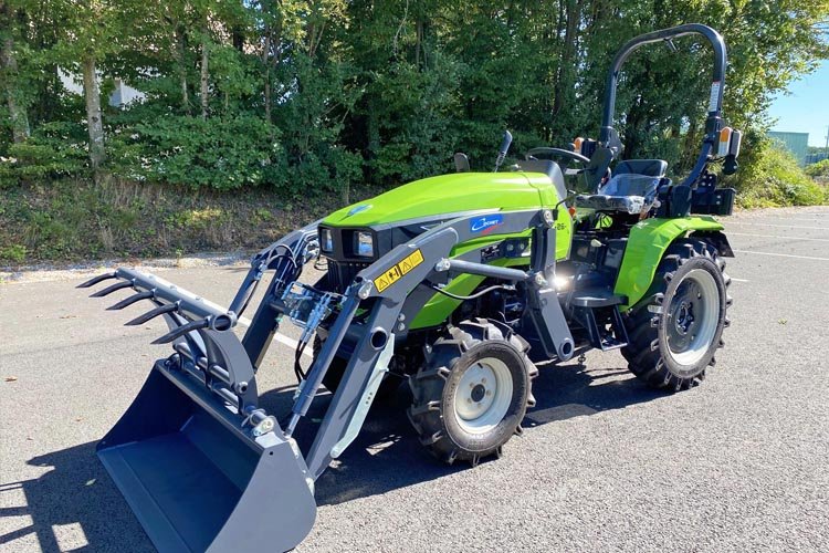 Chargeur frontal Cochet pour micro tracteur Preet