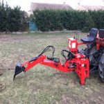 Pelle rétro - Outils micro tracteur