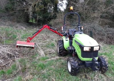 Micro tracteur Preet 26ch avec épareuse