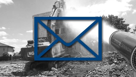 Avril 2023 - Brumisateur sur chantier de démolition NGE
